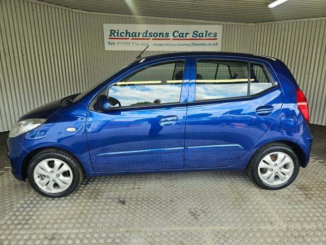 Hyundai I10 1.2 Active Hatchback Euro 5 85 Blue #5