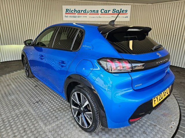 Peugeot 208 1.2 Puretech Gt Line Hatchback Eat Euro Blue #6