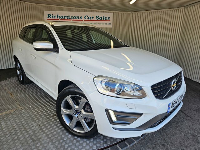 Volvo XC60 2.4 D5 R-design Lux Nav Suv Awd White