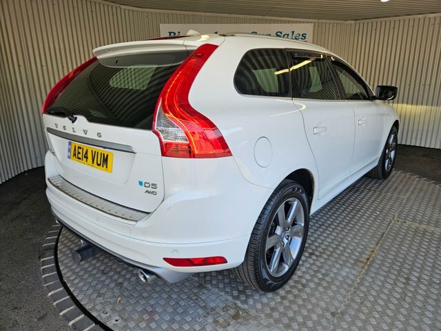 Volvo XC60 2.4 D5 R-design Lux Nav Suv Awd AE14VUM White #3