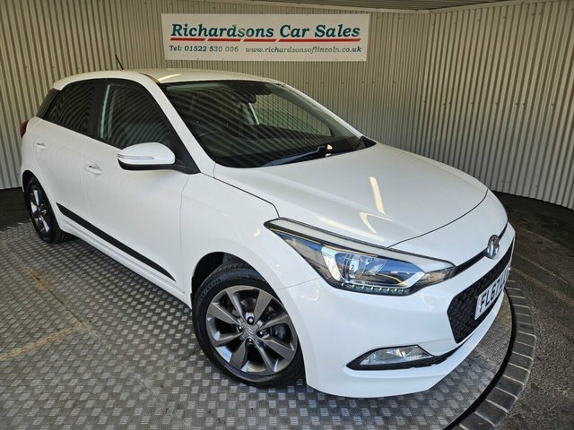 Hyundai I20 1.2 Premium Nav Hatchback Euro 6 White
