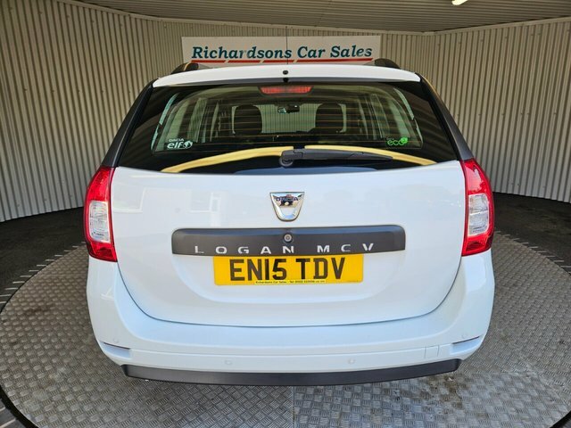 Dacia Logan Mcv 1.5 Dci Laureate Estate Euro White #4