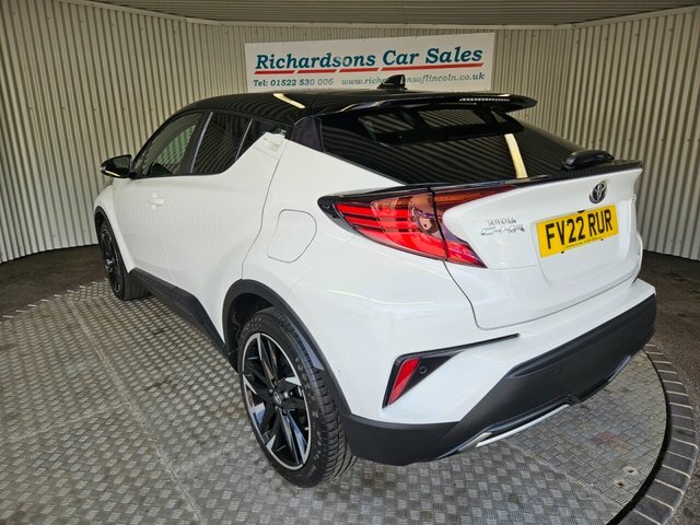 Toyota C-Hr 1.8 Vvt-h Gr Sport Suv Hybrid Cvt Euro FV22RUR White #6