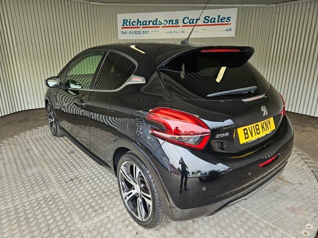 Peugeot 208 1.6 Thp Gti Prestige Hatchback E Black #6