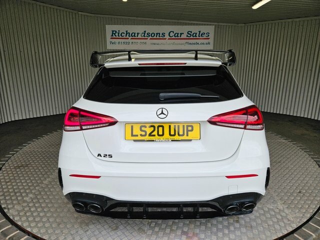 Mercedes-Benz A Class 1.3 A200 Amg Line Hatchback 7G-dct Euro White #4