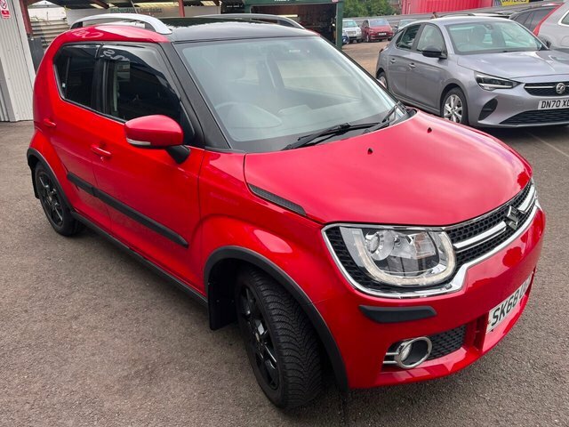Suzuki Ignis 1.2 Dualjet Mhev Sz5 Hatchback Hybrid M Red #3