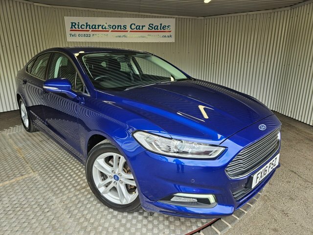 Ford Mondeo 1.5T Ecoboost Zetec Hatchback Eu Blue