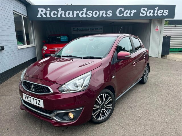 Mitsubishi Mirage 1.2 Juro Hatchback Euro 6 S S Purple
