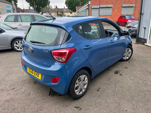 Hyundai I10 1.2 Se Hatchback Euro 5 87 Ps Blue #3