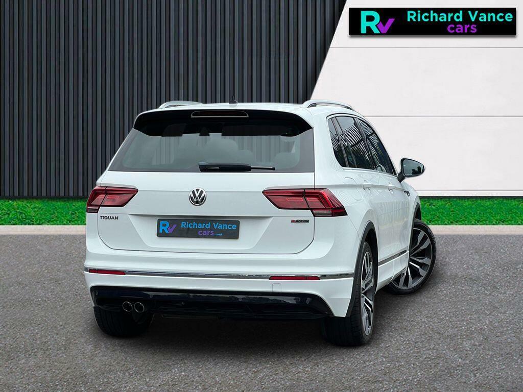 Volkswagen Tiguan 2.0 Tdi R-line Suv White #5