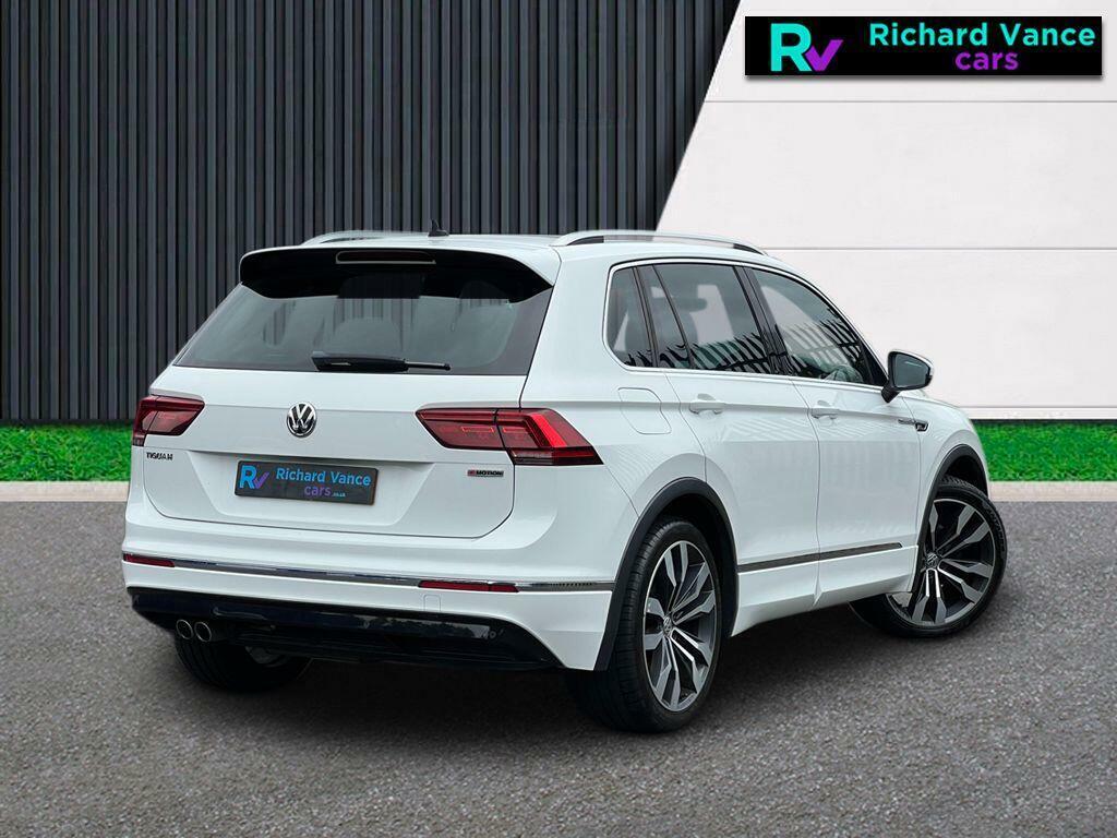 Volkswagen Tiguan 2.0 Tdi R-line Suv White #2