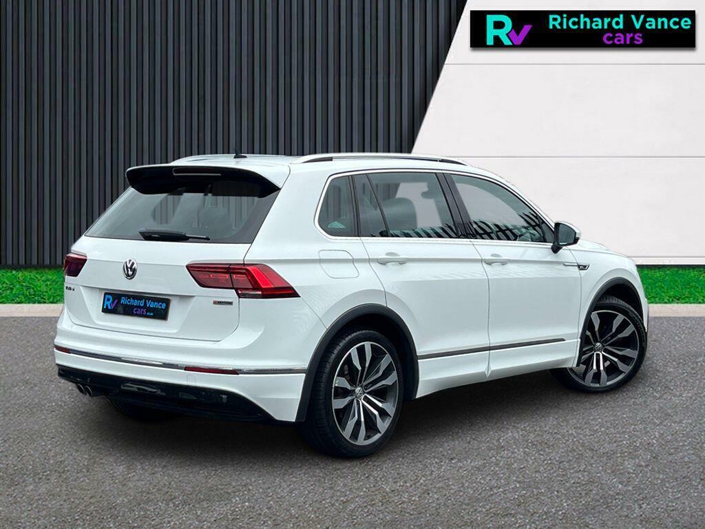 Volkswagen Tiguan 2.0 Tdi R-line Suv White #6
