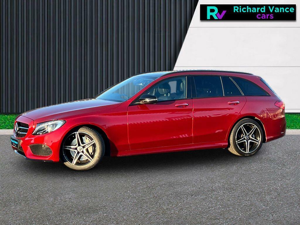 Mercedes-Benz C Class 2.1 C250d Amg Line Premium Plus G-tronic Euro 6  Red #4
