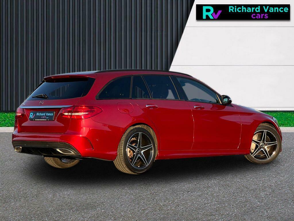 Mercedes-Benz C Class 2.1 C250d Amg Line Premium Plus G-tronic Euro 6  Red #2