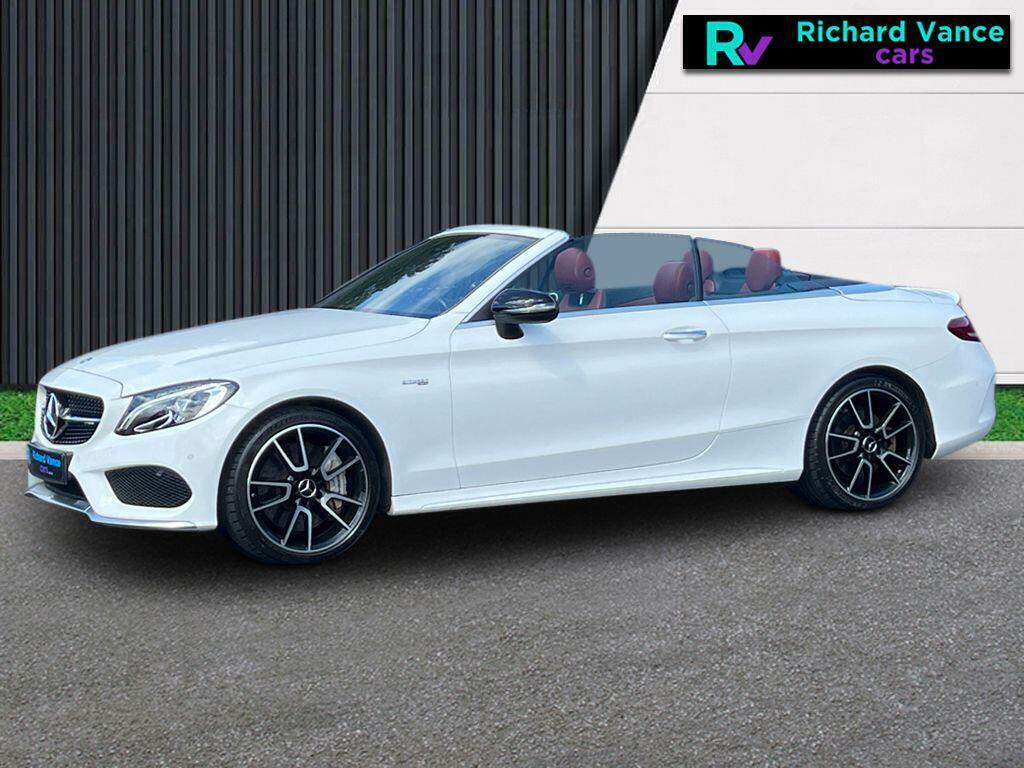 Mercedes-Benz C Class 3.0 C43 V6 Amg Cabriolet White #2