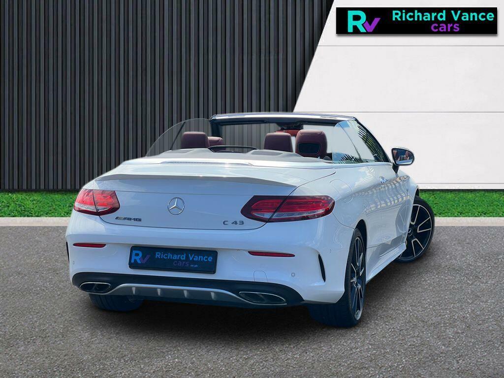 Mercedes-Benz C Class 3.0 C43 V6 Amg Cabriolet White #5