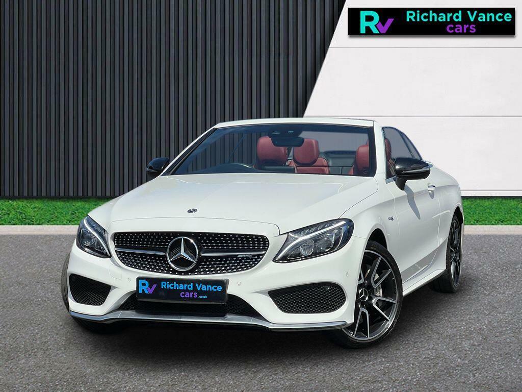 Mercedes-Benz C Class 3.0 C43 V6 Amg Cabriolet White #4