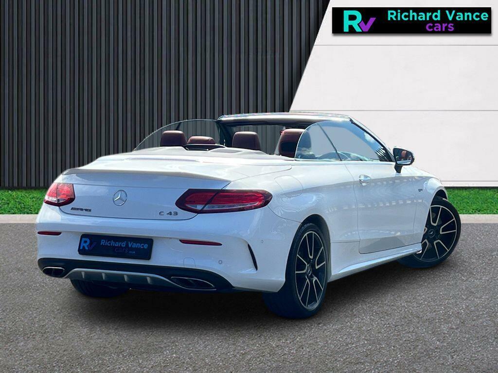 Mercedes-Benz C Class 3.0 C43 V6 Amg Cabriolet White #6