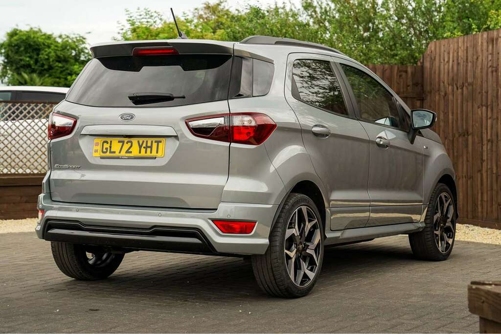 Ford Ecosport Ford Ecosport 1.0T Ecoboost Gpf St-line Suv Pe GL72YHT Silver #3