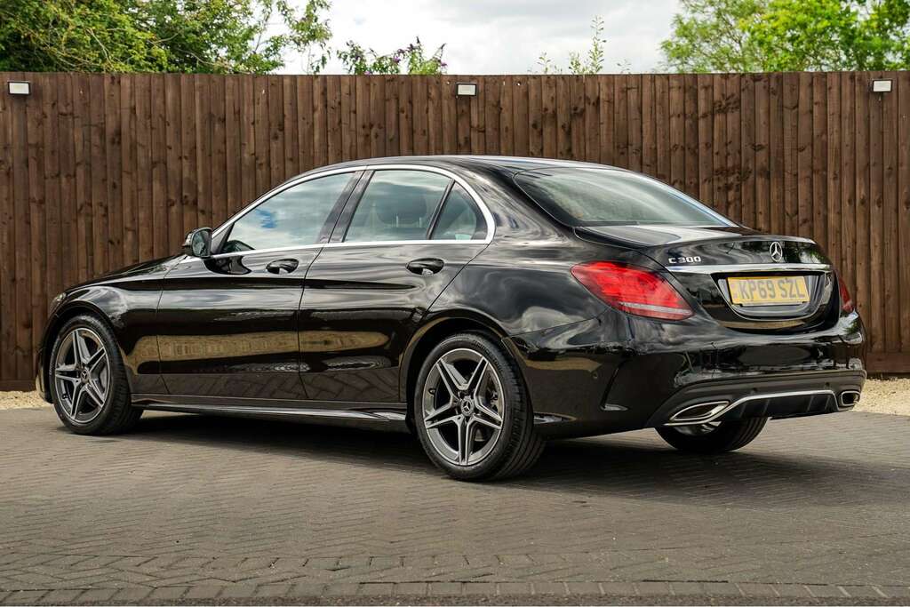 Mercedes-Benz C Class Mercedes-benz C Class 2.0 C300 Amg Line Saloon Black #5