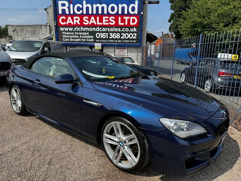 BMW 6 Series 3L M Sport Blue