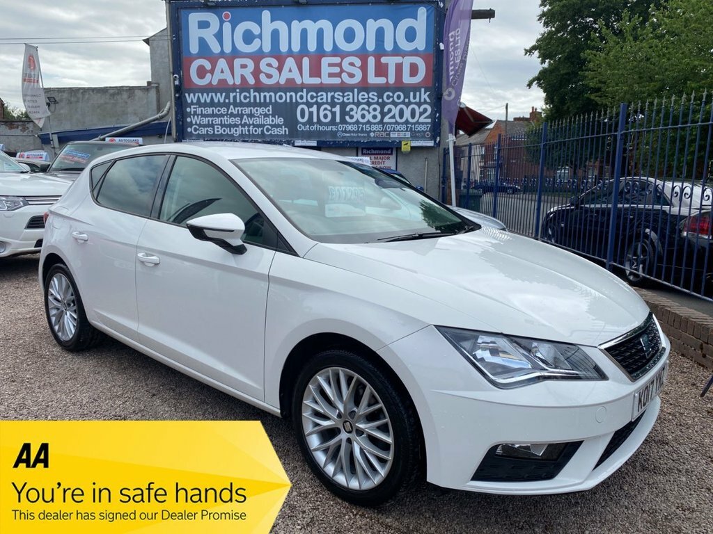 Seat Leon 1.6L Tdi Se Dynamic Technology Dsg White