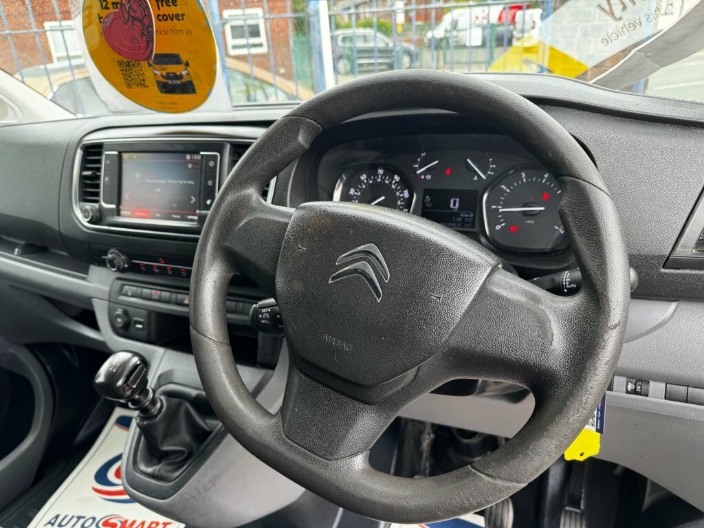 Citroen Dispatch 1.6 M 1000 Enterprise Bluehdi Ss 114 Bhp White #10