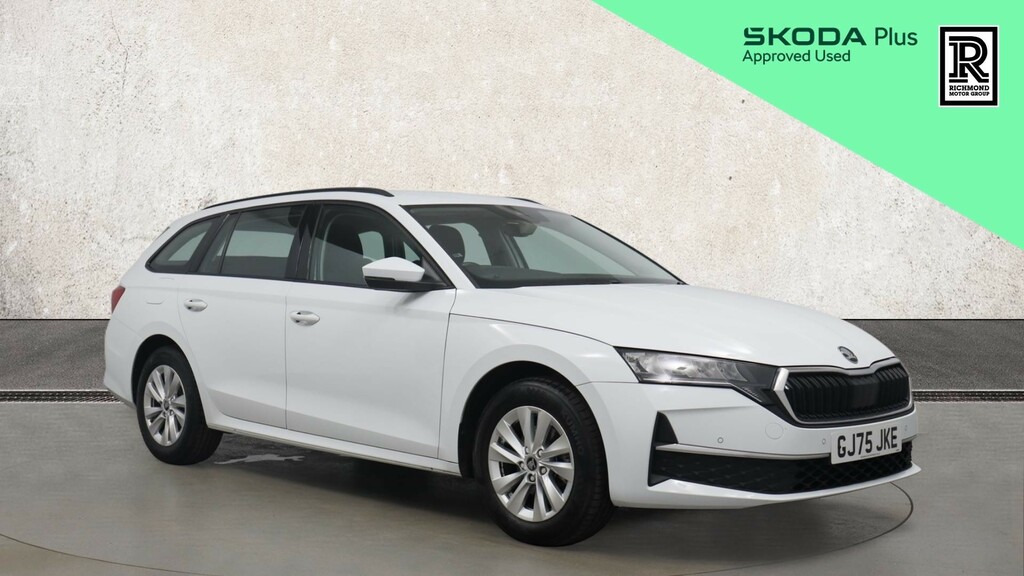 Skoda Octavia 1.5 Tsi Act Se Technology Estate White