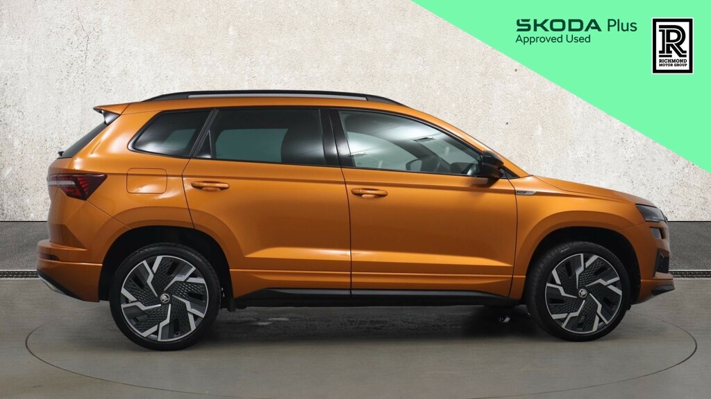 Skoda Karoq 1.5 Tsi Act Sportline Suv Dsg Euro 6 S Orange #4