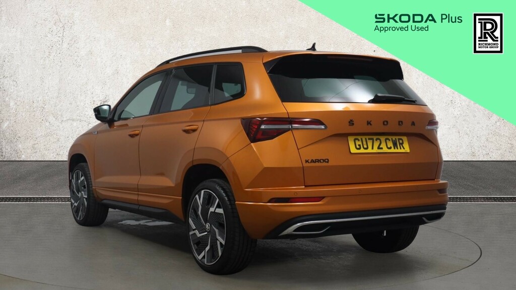 Skoda Karoq 1.5 Tsi Act Sportline Suv Dsg Euro 6 S Orange #3