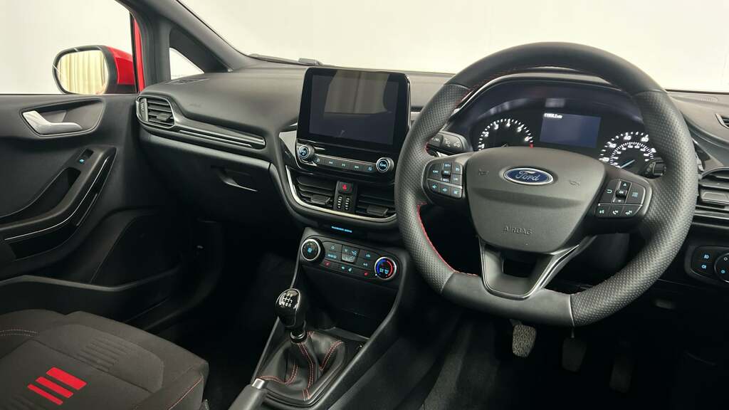 Ford Fiesta 1.0T Ecoboost St-line Hatchback HX73NHH Red #6