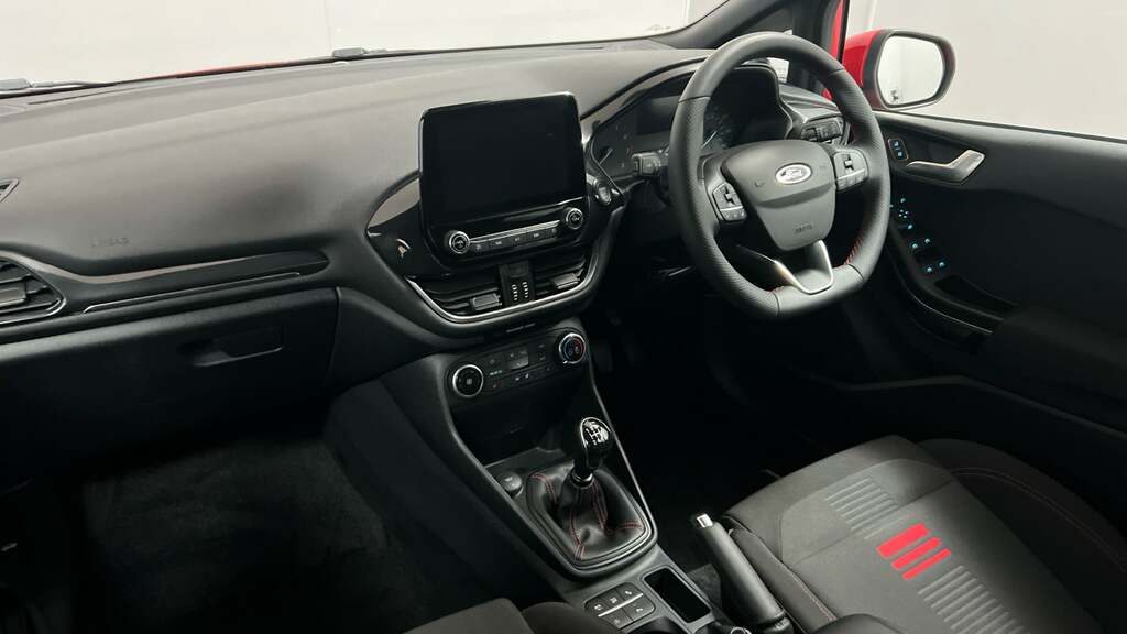 Ford Fiesta 1.0T Ecoboost St-line Hatchback HX73NHH Red #2