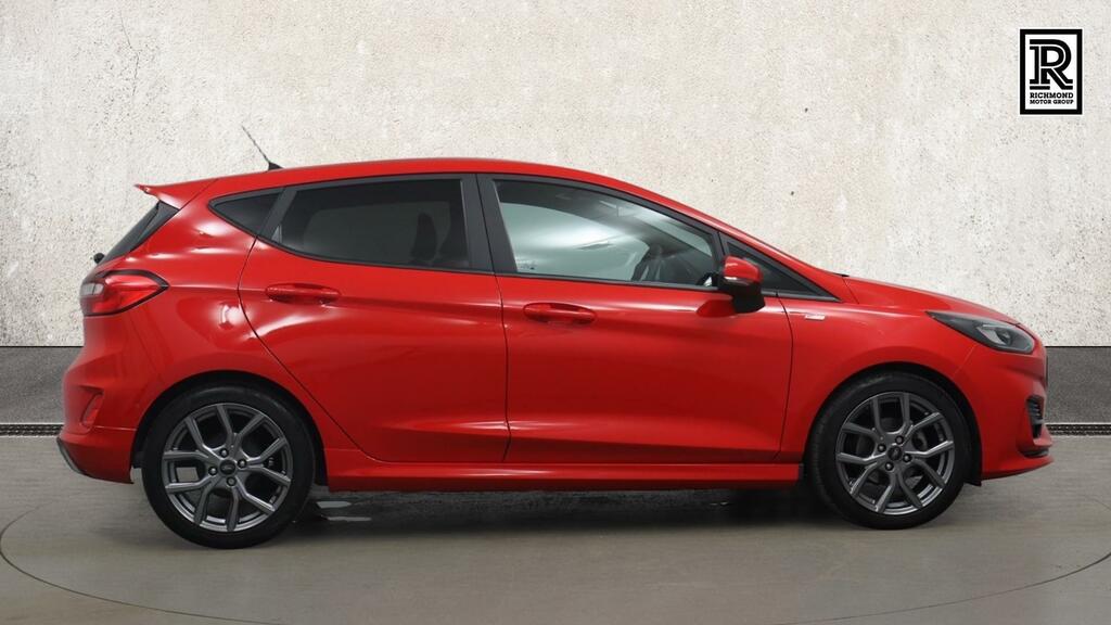 Ford Fiesta 1.0T Ecoboost St-line Hatchback HX73NHH Red #4