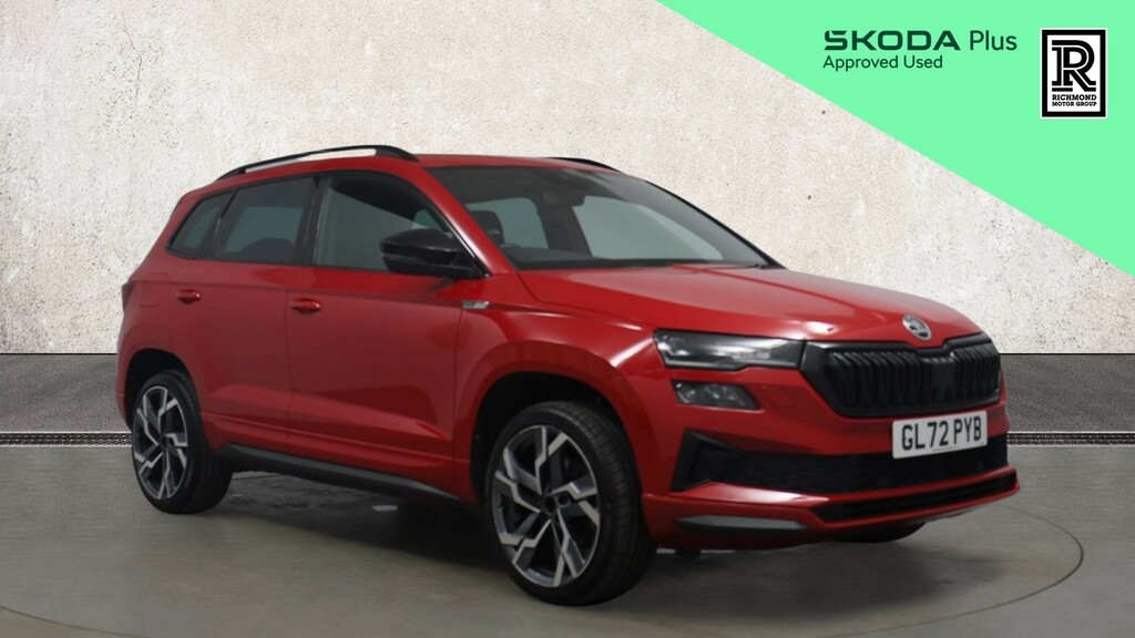Skoda Karoq 1.5 Tsi Act Sportline Suv Dsg Euro 6 S GL72PYB Red