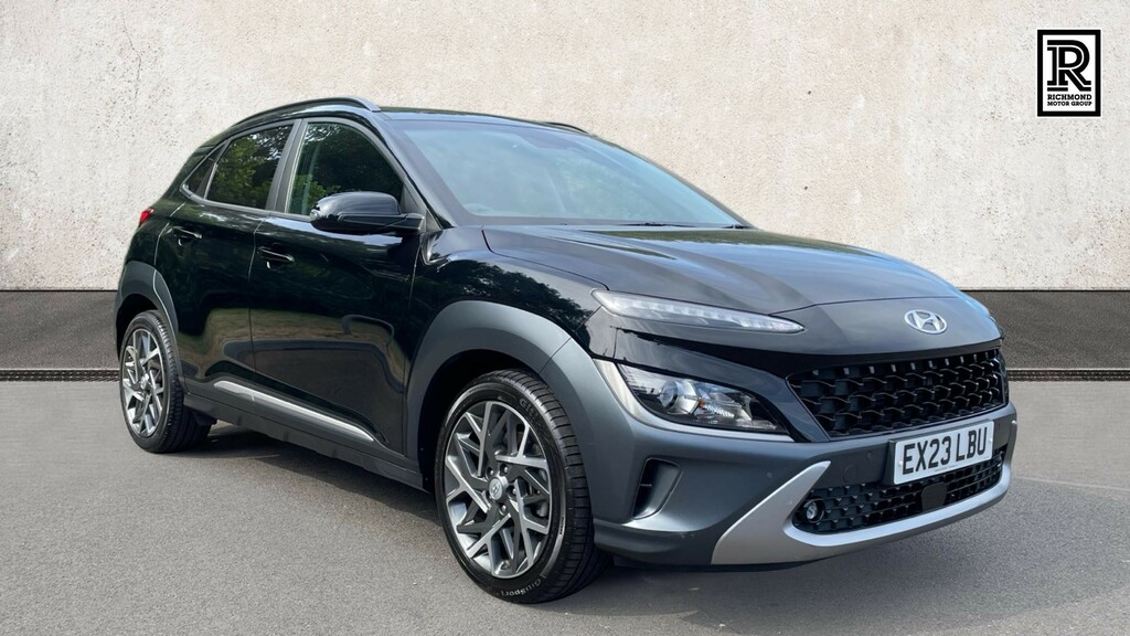 Hyundai Kona 1.6 H-gdi Premium Suv Hybrid Dct Euro 6 Black