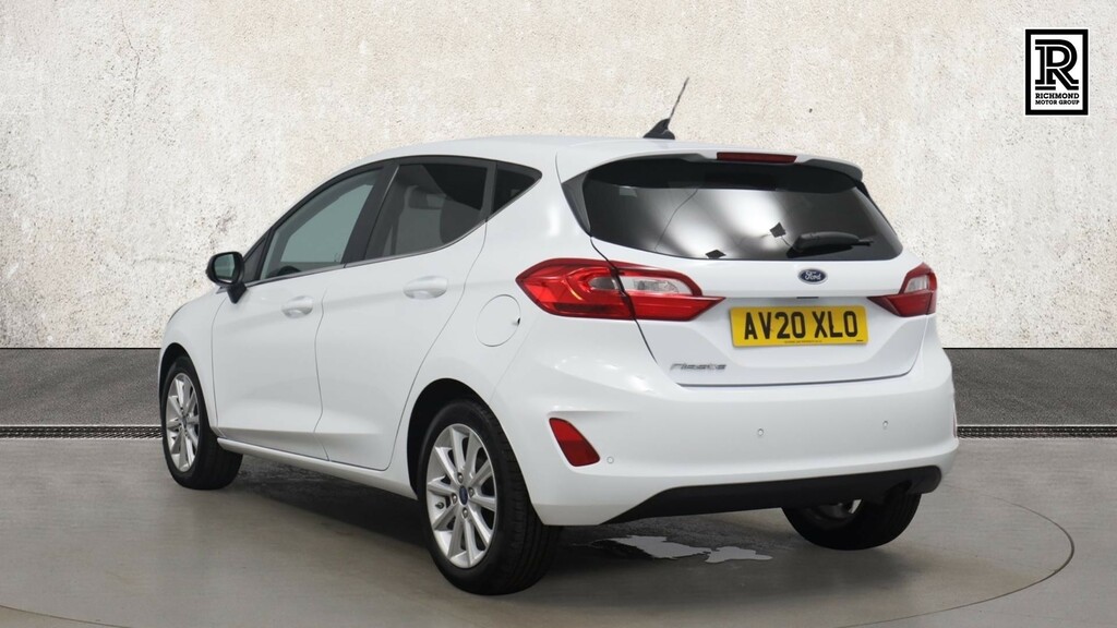 Ford Fiesta 1.0T Ecoboost Titanium Hatchback AV20XLO White #3