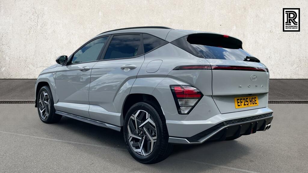 Hyundai Kona 1.6 H-gdi N Line Suv Hybrid Dct Euro 6 EF25HGE Grey #3