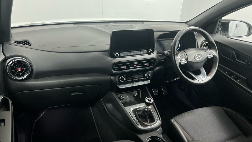 Hyundai Kona 1.0 T-gdi Mhev N Line Suv Hybrid White #2