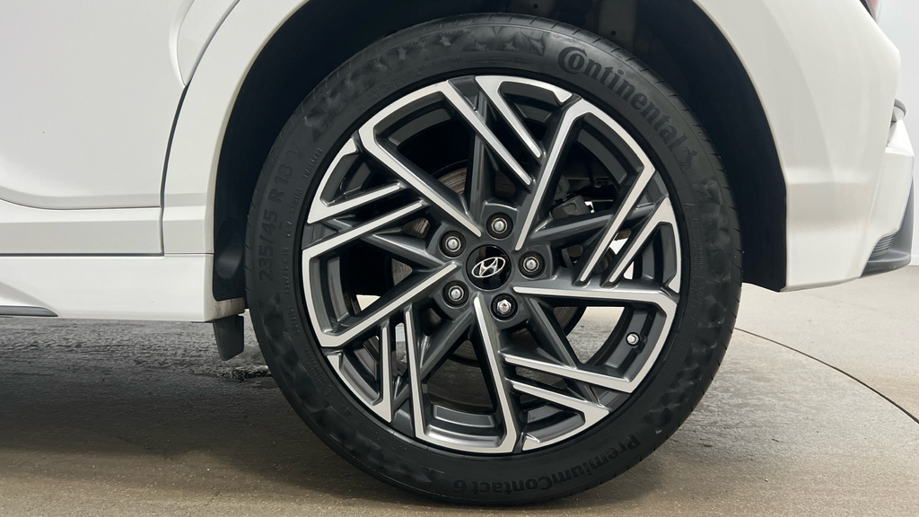 Hyundai Kona 1.0 T-gdi Mhev N Line Suv Hybrid White #5