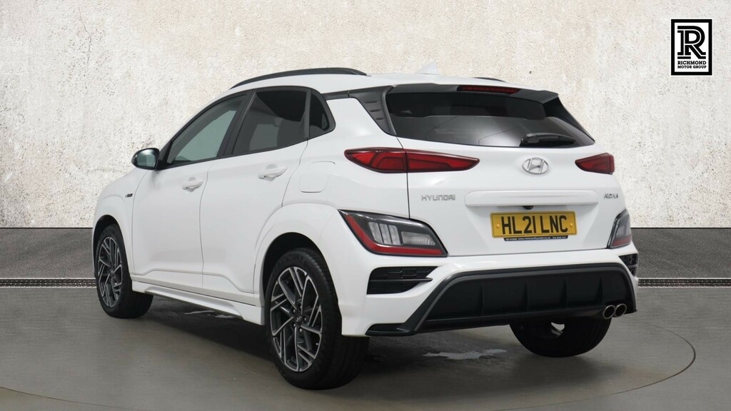 Hyundai Kona 1.0 T-gdi Mhev N Line Suv Hybrid White #3