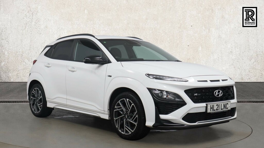 Hyundai Kona 1.0 T-gdi Mhev N Line Suv Hybrid White