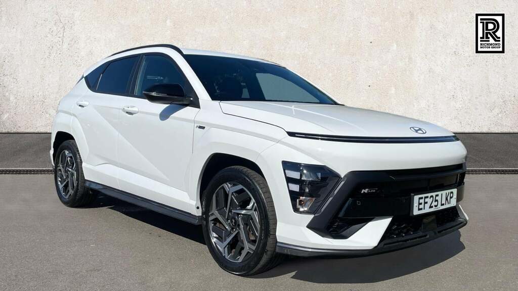 Hyundai Kona 1.6 H-gdi N Line Suv Hybrid Dct Euro 6 White