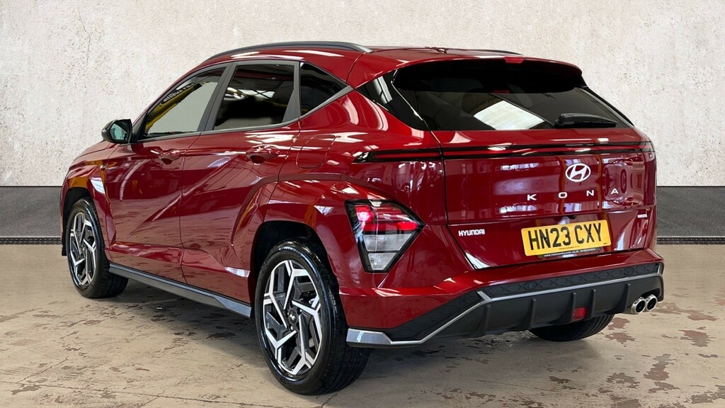 Hyundai Kona 1.6 H-gdi N Line Suv Hybrid Dct Euro 6 HN23CXY Red #5