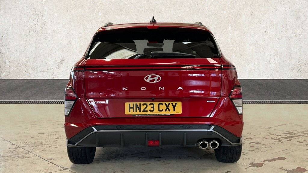 Hyundai Kona 1.6 H-gdi N Line Suv Hybrid Dct Euro 6 HN23CXY Red #4