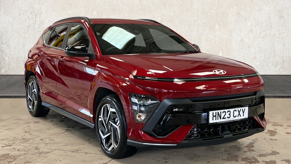 Hyundai Kona 1.6 H-gdi N Line Suv Hybrid Dct Euro 6 HN23CXY Red
