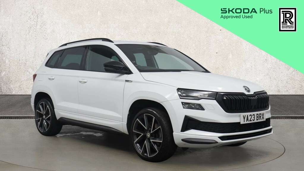Skoda Karoq 1.5 Tsi Act Sportline Suv Dsg Euro 6 S White