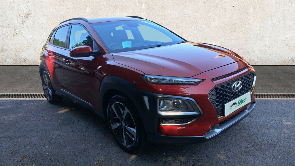 Hyundai Kona 1.0 T-gdi Premium Se Suv Euro 6 HF69UZW Red