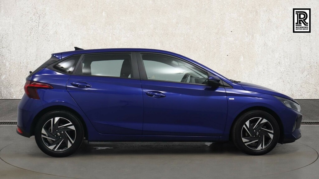 Hyundai I20 1.0 T-gdi Mhev Se Connect Hatchback Hyb HN23ZVP Blue #4