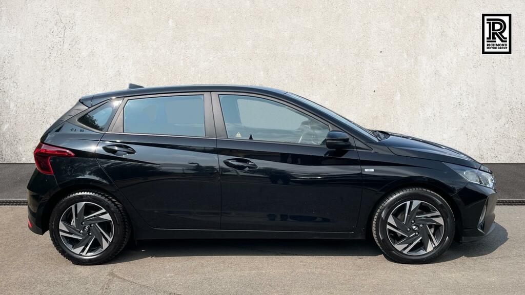 Hyundai I20 1.0 T-gdi Mhev Se Connect Hatchback Hyb EK22UXJ Black #4