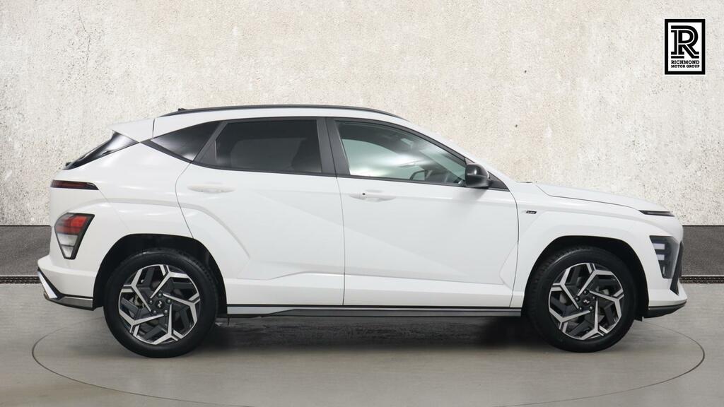 Hyundai Kona 1.6 H-gdi N Line Suv Hybrid Dct Euro 6 HS24WNH White #4